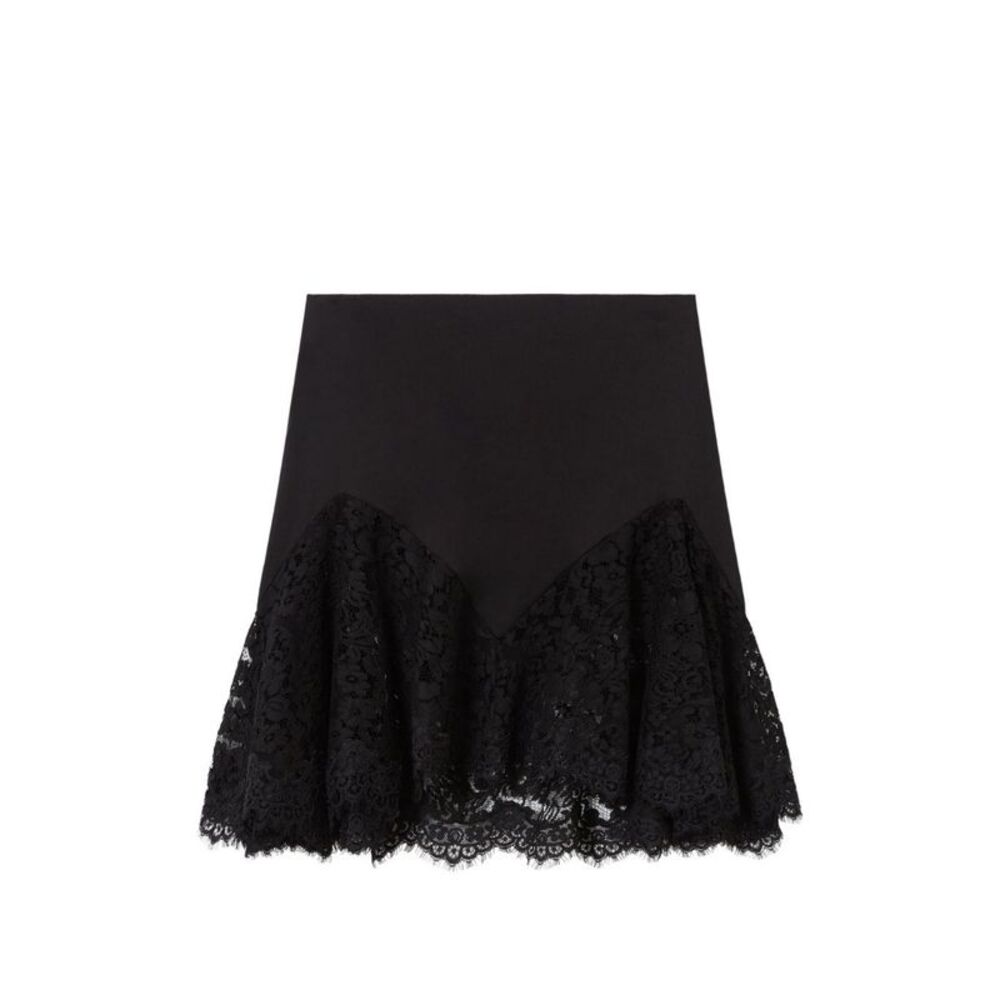 Stella Mccartney Women Lace Trimmed Skirt